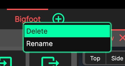 Delete a Custom Tab by right-clicking.