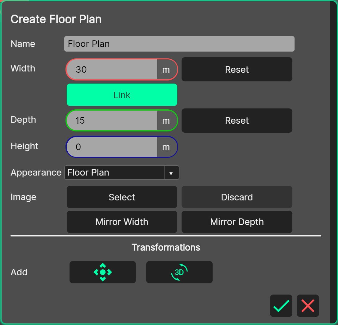 Using a Quad to Display a Floor Plan.