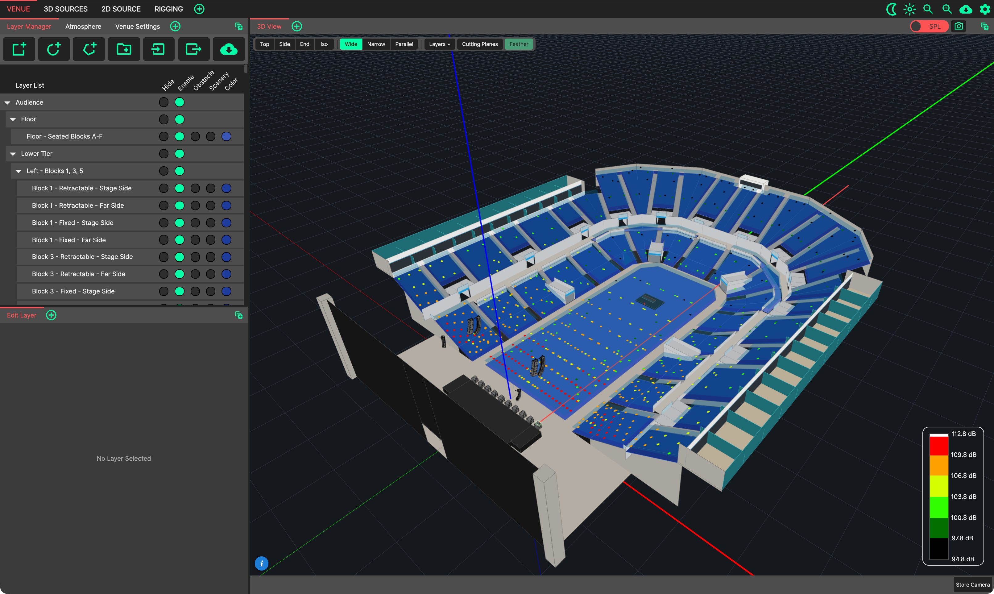 VENUE Tab.